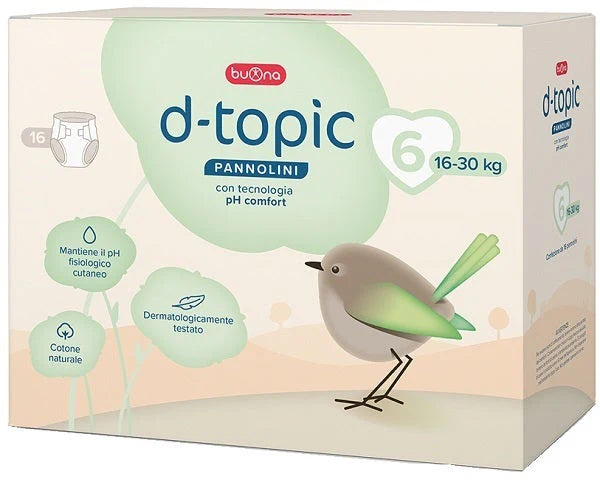 D-Topic Pannolini con tecnologia pH comfort