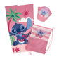 Disney - Set Regalo Mare - Cappellino con visiera, Telo mare in microfibra e Zainetto con cordoncino