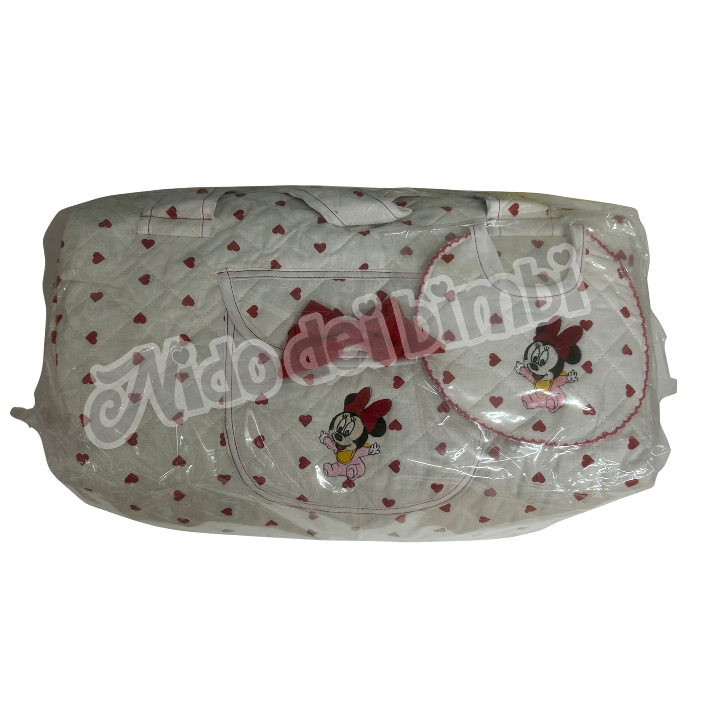 Borsone Disney Minnie con bavetta