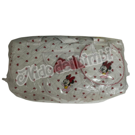 Borsone Disney Minnie con bavetta