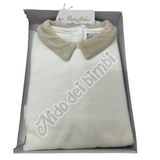 I Batuffolini Tutina Clinica in ciniglia col. Beige