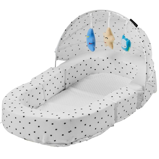 Aziamor Porta Enfant 2 in 1 Cloudy