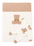 preziosini Set Coperta+Tutina Col. Panna/Beige Misura 1/3 mesi - PRXS507/SN
