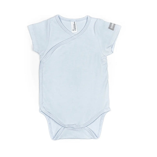 Body Maniche Corte Print Fish/Azzurro Mix - Taglia 0-1 Mese - 2 Pezzi Rosa e Azzurro