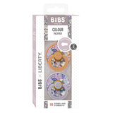 Bibs - Succhietti 2pz Colour Pacifier - Misura 2 (6m+) Tettarelle in caucciù