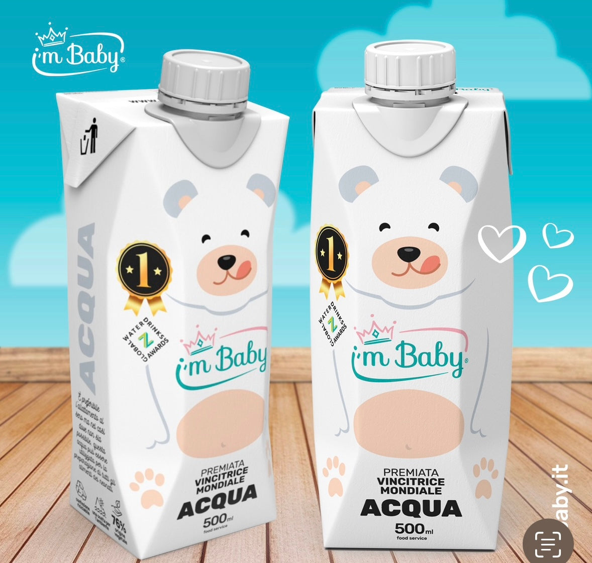 I'm Baby Acqua 6x500ml