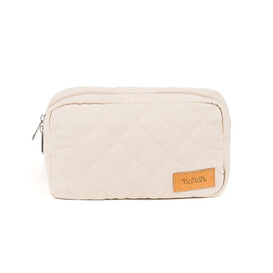 Nanan Pochette in tessuto Fabric Beige
