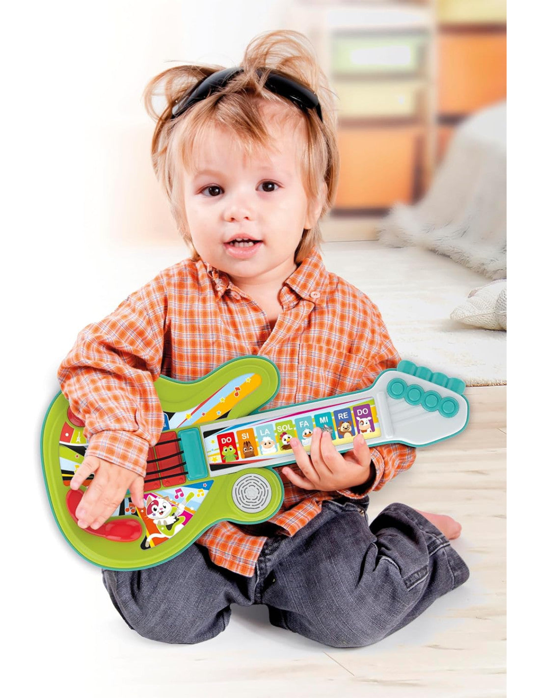 Clementoni Chitarra degli animali 18m+
