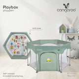 Cangaroo Playbox Hexagon Playpen - Recinto Box Esagonale richiudibile