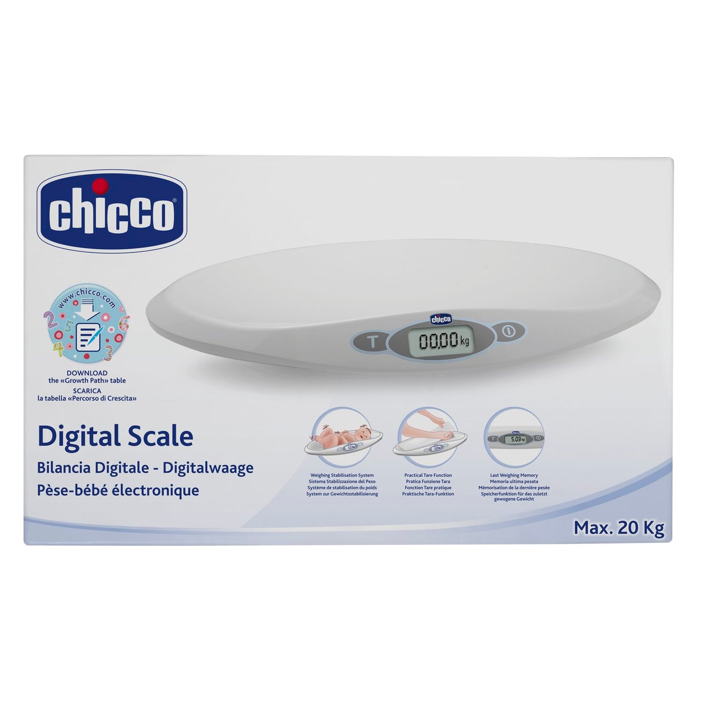 Chicco Baby Comfort Bilancia Elettronica