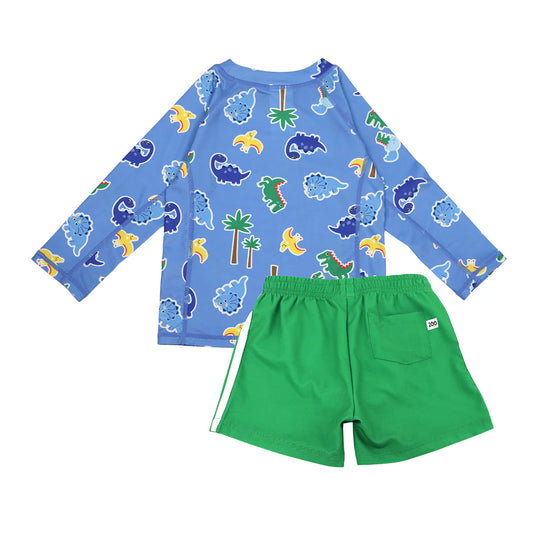 Zoocchini - Costume + Maglia UPF 50+ Completo da bagno per neonato/bambino