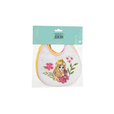 Ellepi Set 6 Bavaglini Disney con laccetti in spugna plastificata - misura 18x18 cm