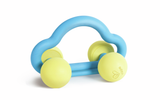 HAPE Macchinina in Silicone Sonaglio Rattle & Roll per Bebè - E0071
