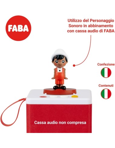 Faba Personaggio Sonoro - Le avventure di Pinocchio - Storie e fiabe sonore