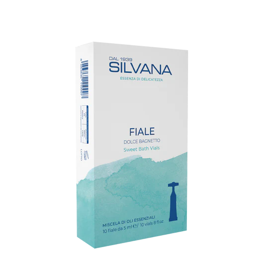 Silvana fiale da bagno 10 pezzi da 5 ml