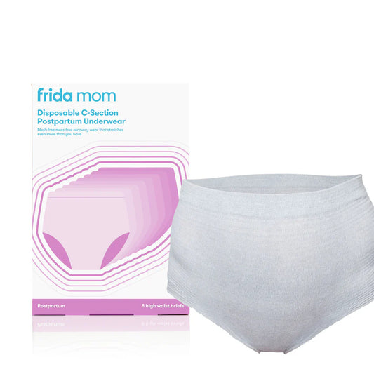 Frida - 8 Slip a vita alta - Intimo monouso post parto cesareo