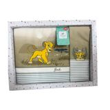 Set Lenzuola per Lettino Re Leone 100% Cotone
