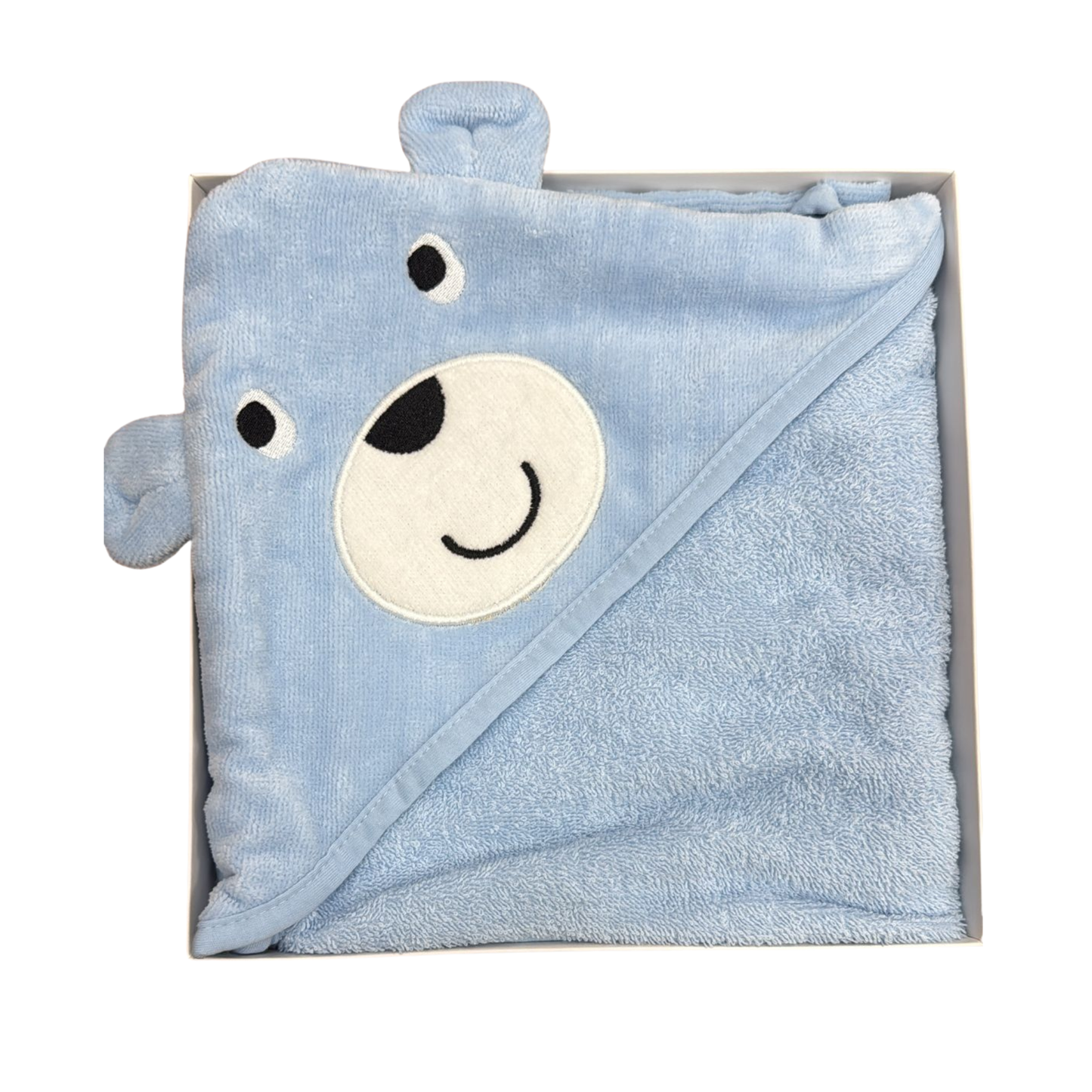 Mafer Accappatoio Neonato Trinagolo 76x76 cm Spugna 100% Cotone