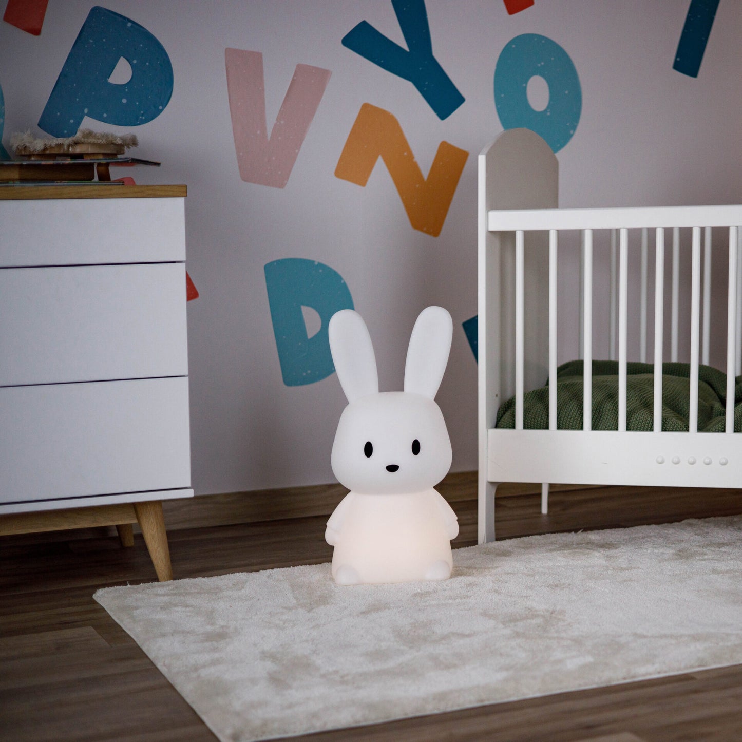 Innogiò Rabbit Mega Maxi - Luce Notturna Coniglietto 51 cm con telecomando