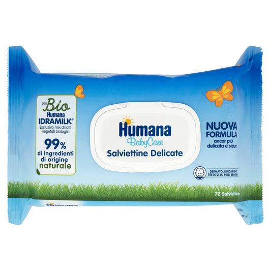 Humana Baby Care Salviette Delicate 72pz