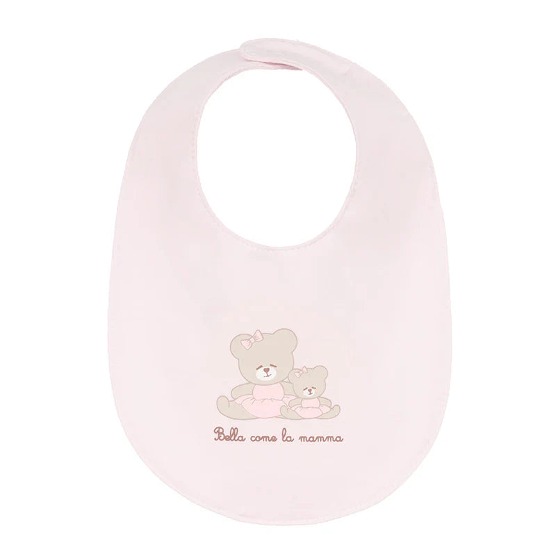 Nanan Bavaglino "Bella come la mamma" rosa