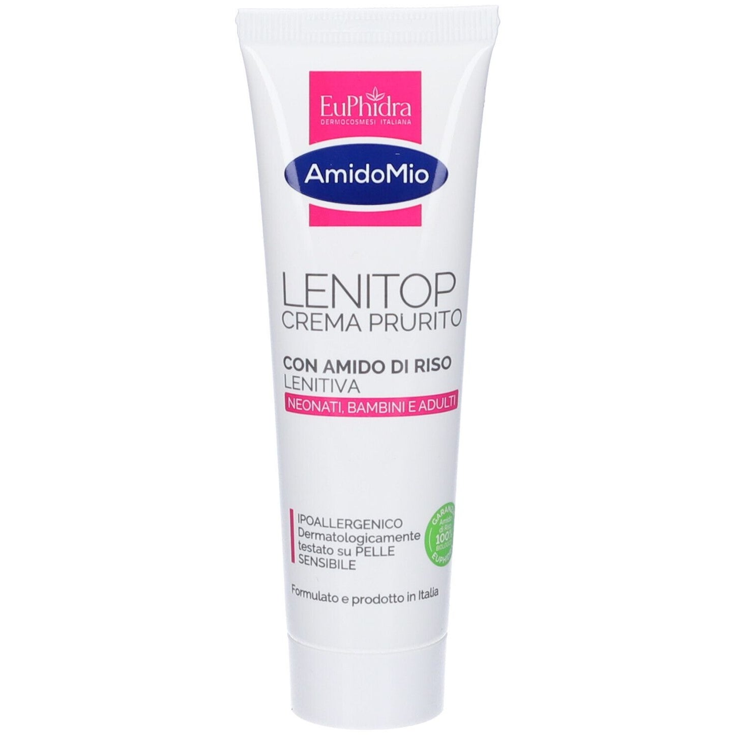 Euphidra Lenitop Crema Prurito con Amido di riso - Lenitiva 50ml