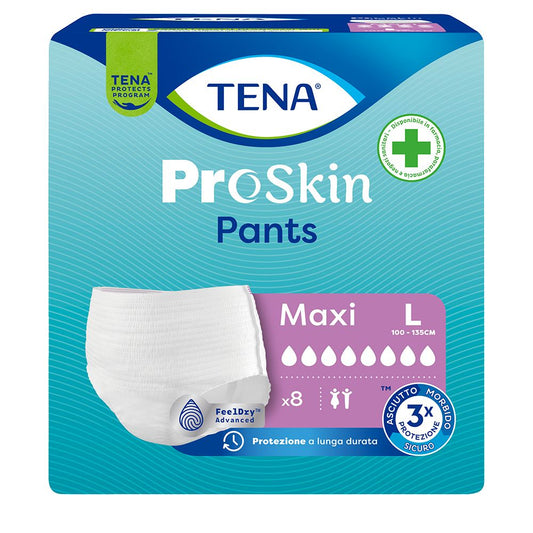 Tena ProSkin Pants - Pannoloni a mutandina assorbenti per incontinenza - Maxi L
