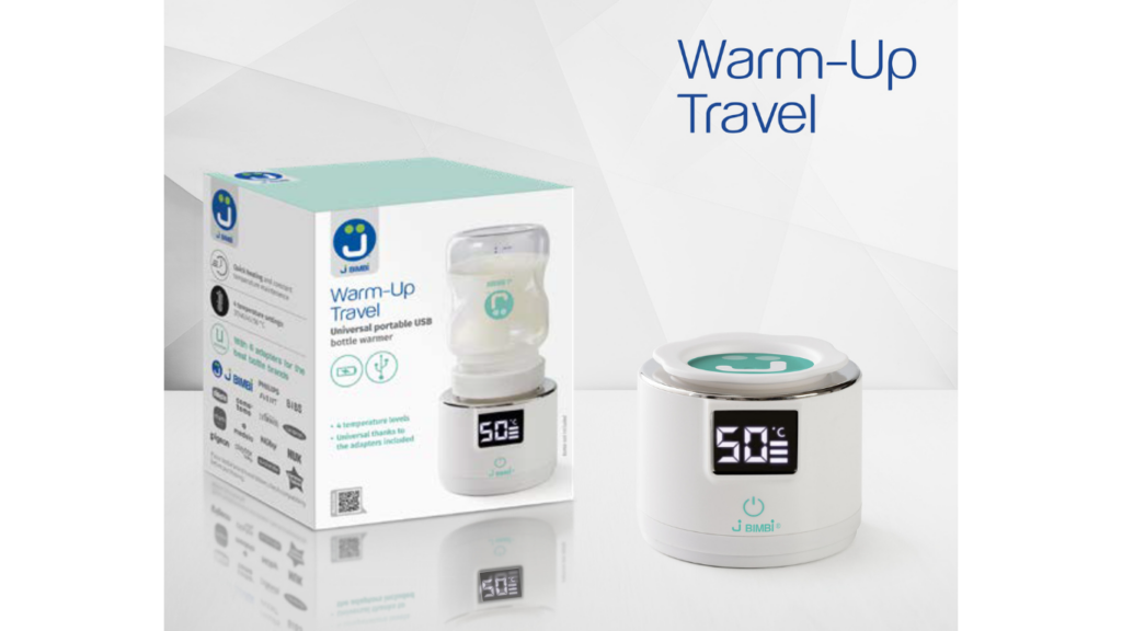 Scaldabiberon Portatile Universale con Presa USB Warm-up Travel