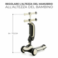 KinderKraft Monopattino Halley Scooter Stone White