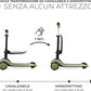 KinderKraft Monopattino Halley Scooter Stone White