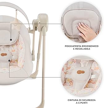 KinderKraft Swingee Altalena Elettronica
