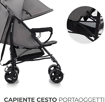 KinderKraft Tik Stroller Passeggino chiusura ad ombrello