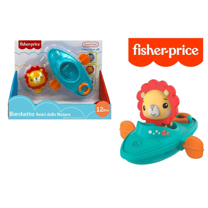Fisher Price Gioco da bagnetto Barchetta Amici della natura 12m+