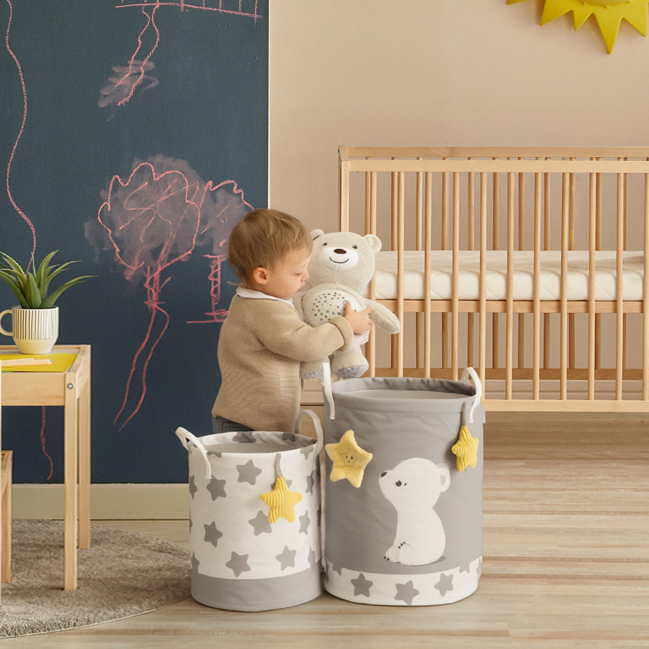 Chicco I miei Cesti Multiattività - con 3 attività sensoriali: effetto scricchiolio, squeaker e tintinnio