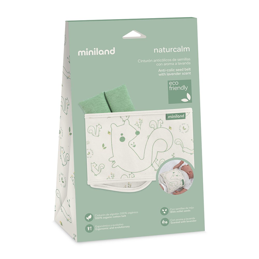 Miniland Naturcalm - Fascia Anticolica con aroma a lavanda