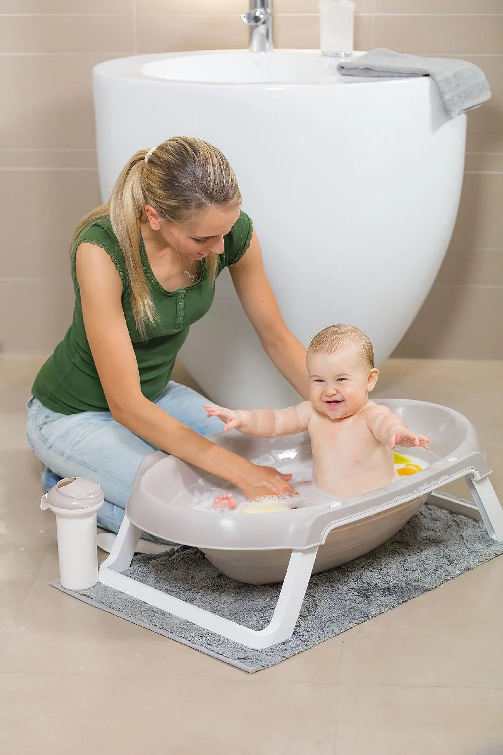 Ok Baby Onda Slim - Vaschetta Pieghevole 0-12 mesi