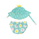 Zoocchini - Costume contenitivo + Cappello UPF 50+
