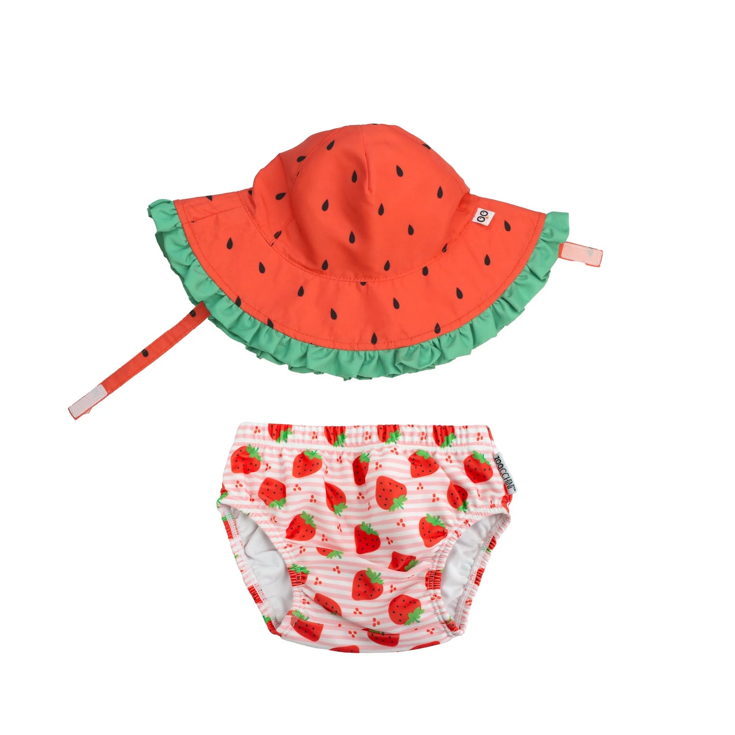 Zoocchini - Costume contenitivo + Cappello UPF 50+
