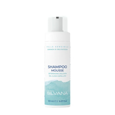 Silvana shampoo mousse delicato per capelli e cuoio capelluto sensibile ideale per crosta lattea 120 ml