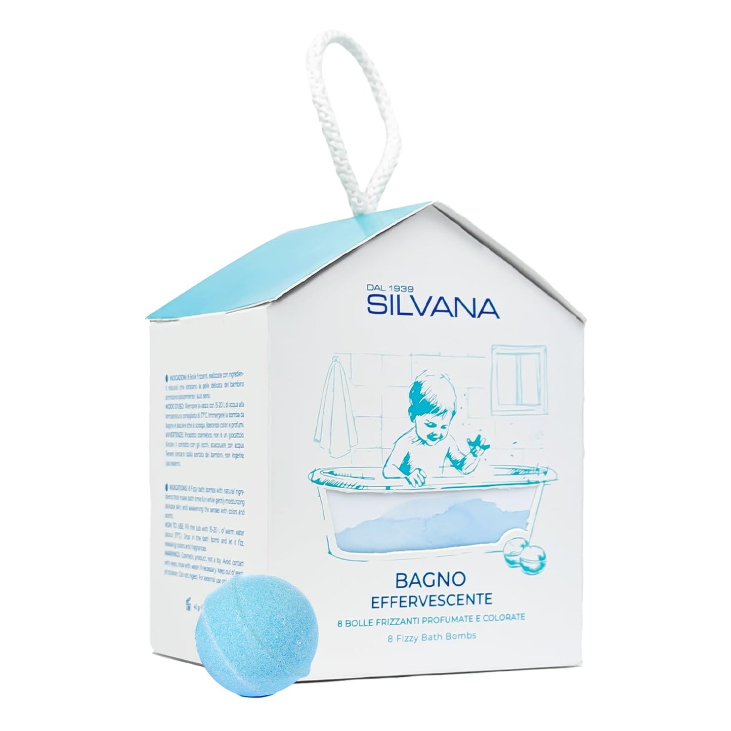 Silvana bagno effervescente classico 8 bolle frizzanti