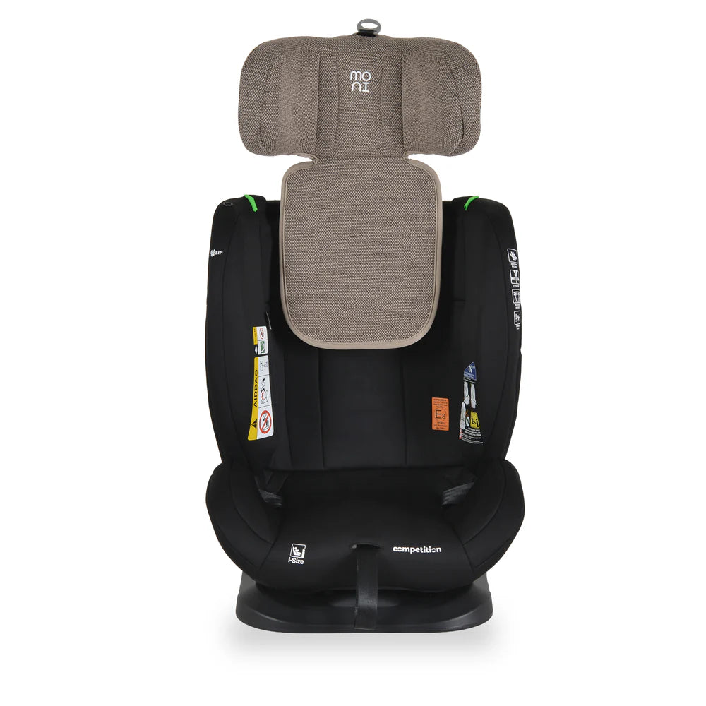MONI COMPETITION - Seggiolino Auto Competition - 0/12 anni - R129 I-Size - NO ISOFIX