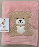 Melanie Copertina Bear Culla 75x95 cm - CV306