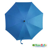 Tecnobaby Ombrellino Parasole Anti UV per Passeggino col. Blu