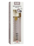 Bibs - Biberon in vetro da 225ml - Tettarella anticolica in caucciù