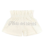 Bamboom Pantaloncino vita alta Bianco in Bambù organico