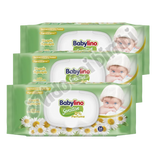 Babylino Salviette Sensitive 0% Profumo PACCO TRIPLO 3x54 pz