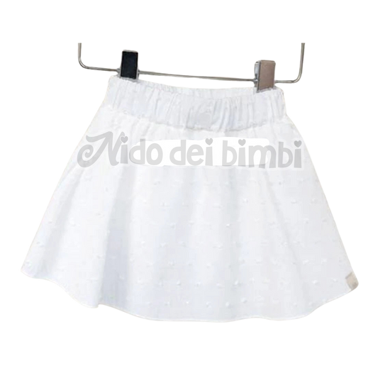 Bamboom Gonna Off White 100% Bambù Organico