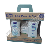 Chicco Baby moments set 3pz bagno corpo, shampoo, pasta cambio protettiva
