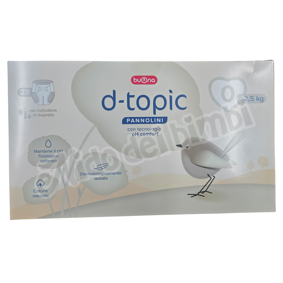 D-Topic Pannolini con tecnologia pH comfort
