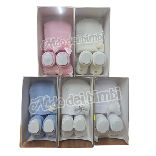 Mafer Set Scarpina + Berretto - misura unica